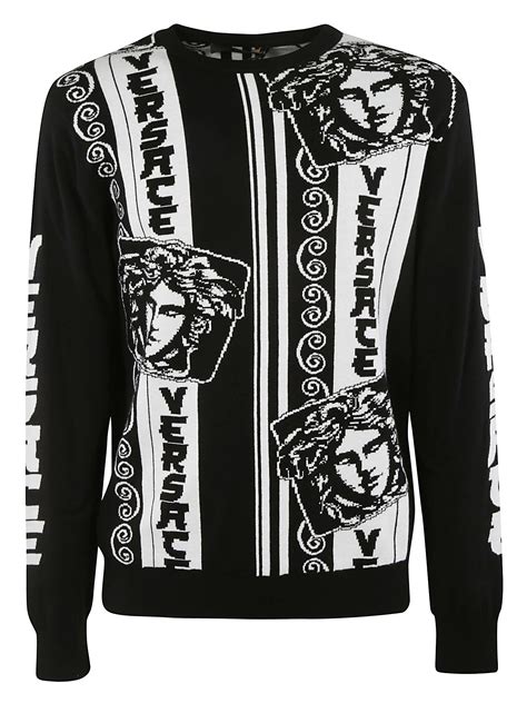 versace pullover ebay|versace jumper men's.